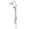 Cheapest ✔️ Plumbob Chrome Dual Outlet Shower Fixed Head And Hosed Shower Head 353837 ???? -Plumbob shop unnamed file 14