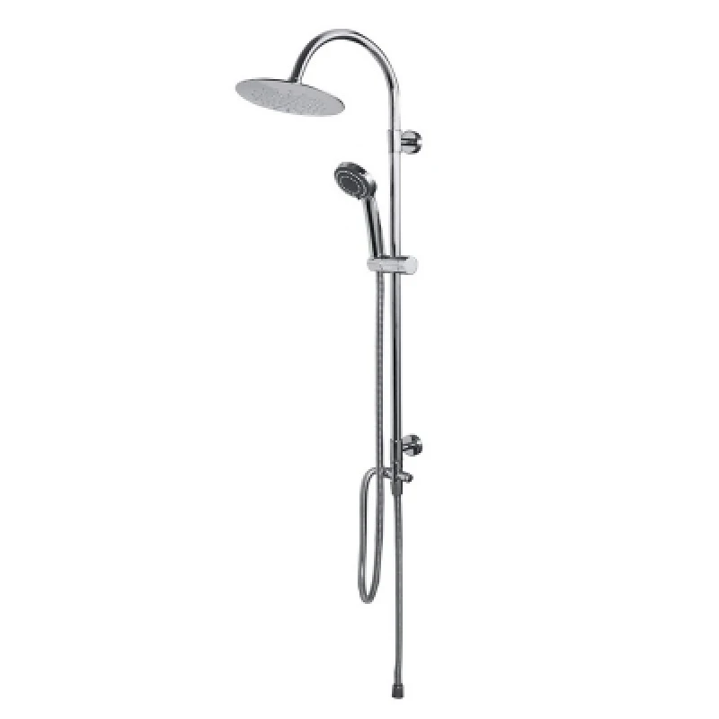 Cheapest โ๏ธ Plumbob Chrome Dual Outlet Shower Fixed Head And Hosed Shower Head 353837 ๐ 3 Cheapest โ๏ธ Plumbob Chrome Dual Outlet Shower Fixed Head And Hosed Shower Head 353837 ๐