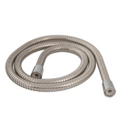 Outlet ???? Plumbob Shower Head Hose Flexible Polished Stainless Steel 706688 ????