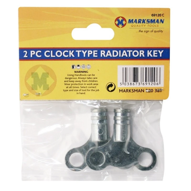 New 👍 Marksman Metal Radiator Air Valve Bleed Key Twin Pack 69120C 👍 3 New 👍 Marksman Metal Radiator Air Valve Bleed Key Twin Pack 69120C 👍