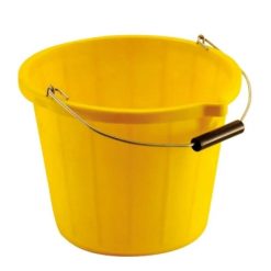 Cheap ⭐ Prodec Heavy Duty Yellow Builders Bucket YB 14 Litre ????