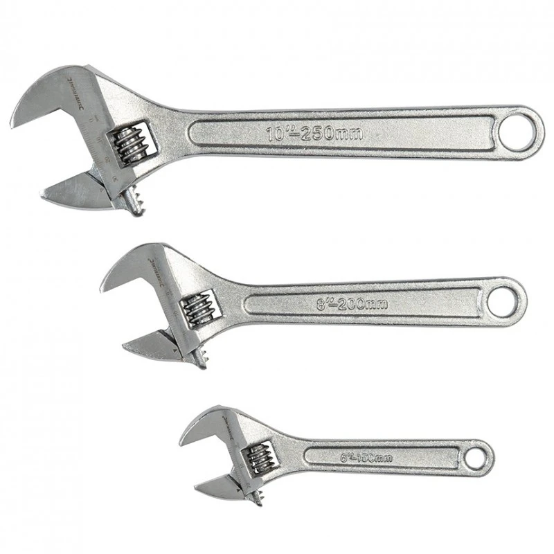 Hot Sale ๐ฏ Silverline Tools Silverline Adjustable ๐ง Wrench 3 Piece Set WR03 ๐ 3 Hot Sale ๐ฏ Silverline Tools Silverline Adjustable ๐ง Wrench 3 Piece Set WR03 ๐