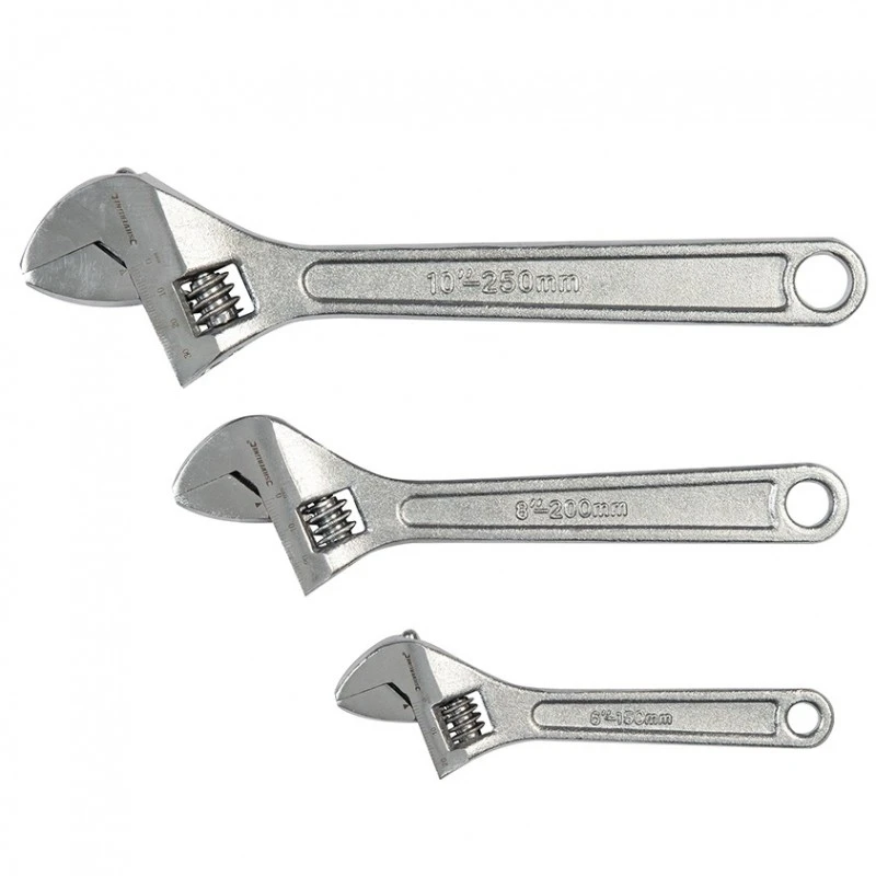 Hot Sale ๐ฏ Silverline Tools Silverline Adjustable ๐ง Wrench 3 Piece Set WR03 ๐ 4 Hot Sale ๐ฏ Silverline Tools Silverline Adjustable ๐ง Wrench 3 Piece Set WR03 ๐ - Image 2