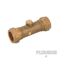 New 👍 Plumbob Double Check Valve 22mm Pipe Compression Fitting 644493 💯