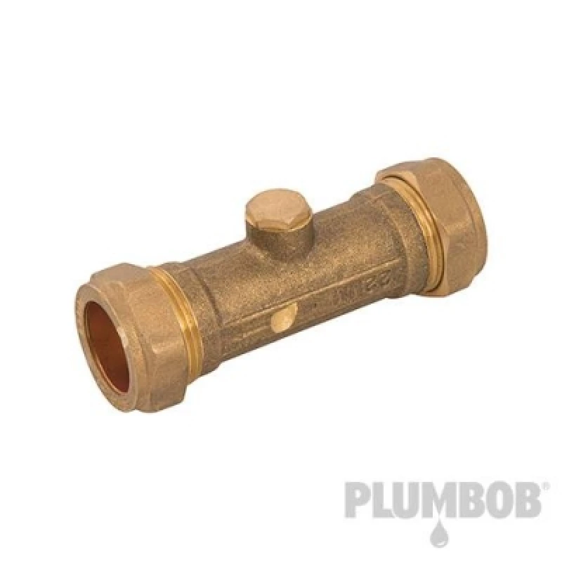 New 👍 Plumbob Double Check Valve 22mm Pipe Compression Fitting 644493 💯 3 New 👍 Plumbob Double Check Valve 22mm Pipe Compression Fitting 644493 💯
