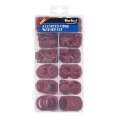 Deals 😍 Blue Spot Tools Fibre Washer Assorted 600pc Mixed Set 40650 Bluespot 👍