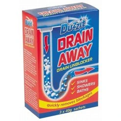 Budget ✔️ Duzzit Drain Away Unblocker Sink Shower Bath DZT1030C 🎉