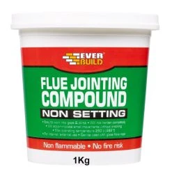 Brand new 💯 Purimachos Fire Everbuild Flue Jointing Compound Non Setting 1Kg PCFJC1 🛒