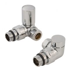 Flash Sale ???? Plumbob Angled Corner Heated Towel Radiator Valve 15mm 894121 ????