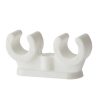 Best deal ???? Forgefix Pipe Clip 15mm Snap In Open Lock Double Bracket 50pk ???? -Plumbob shop unnamed file 73