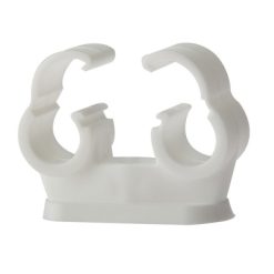 Best deal ???? Forgefix Pipe Clip Clip Lock 22mm Double Bracket PCDC22 50pk ????