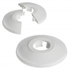 Best Sale ???? Forgefix Pipe Cover 22mm White Collar 1 X Surround ????
